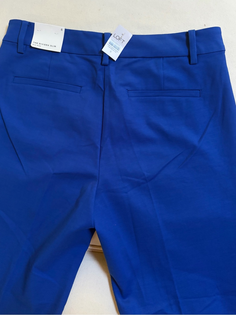 LOFT Electric Blue Riviera Slim size 6 - Picture 5 of 5